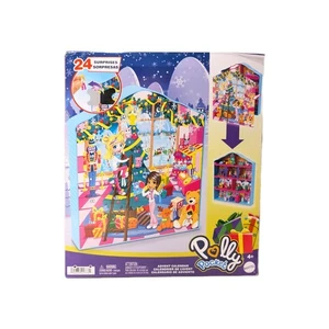 Calendario de Adviento Polly Pocket Casa de Pan de Jengibre Juego 24 Sorpresas Casa de Muñecas - Imagen 1 de 2