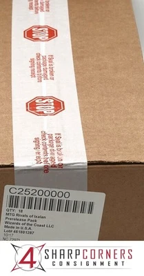 MAGIC THE GATHERING MTG RIVALS OF IXALAN PRERELEASE PACK CASE FACTORY SEALED - Image 1 of 4