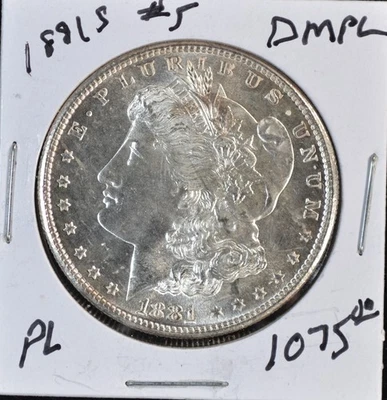 1881 S Morgan  Silver Dollar Ch Gem BU  MS++ PQ Gem CONDITION DMPL CHOICE #5 - Image 1 of 4