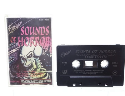 Excelsior Sounds of Horror Cassette Tape 1994 - Image 1 of 2