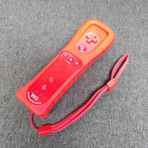 Genuine Nintendo Wii Motion Plus Remote Controller RVL-036 With Sleeve - Red - Bild 1 von 7