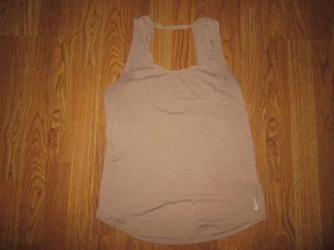 Womens NIKE DRI FIT athletic running sleeveless tank top shirt sz S Sm - Picture 1 of 1