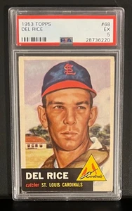 1953 Topps Del Rice #68 PSA5 - Bild 1 von 2
