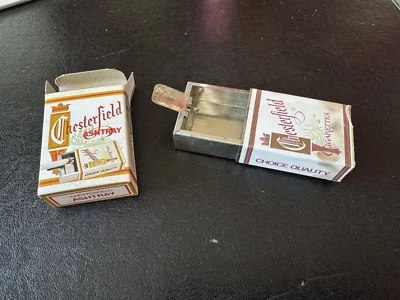 VINTAGE 1950S-1960S ACCESSORY AUTO CHESTERFIELD DASH ASHTRAY CHEVY FORD MOPAR GM - Image 1 of 3