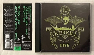 Overkill - Wrecking Your Neck Live (Japan First Press 2-CD w/OBI) PCCY-00768 - Picture 1 of 4