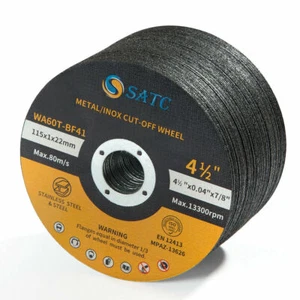 Rueda de corte de metal reforzado 100 piezas 4-1/2 para disco de corte de amoladora eje 7/8 - Imagen 1 de 10