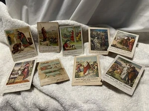 Antique Standard Sunday School Picture Lesson Cards 1895-1941 - Picture 1 of 21