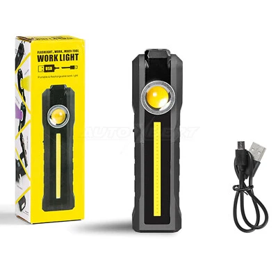AUTOXBERT COB LED KFZ Arbeitsleuchte Akku Werkstattlampe Handlampe Mit-Magnet Stablampe DE