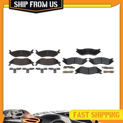 Juego de pastillas de freno de disco 2x para Dodge Ram 1500 2002-2004 Foto 1 de 4