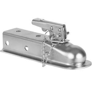 VEVOR Tête d'Attelage Remorque à Langue Droit pour Boule 50,8 mm Canal 1587,6 kg - Imagen 1 de 12