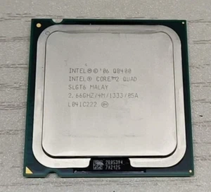 Intel Core 2 Quad Q8400 2.66GHz 4-Core SLGT6 CPU Processor 4MB LGA 775 95W - Picture 1 of 1