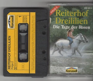 REITERHOF DREILILIEN - 2 Die Tage der Rosen - MC Kassette KARUSSELL - Imagen 1 de 1