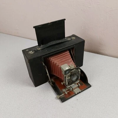 Kodak No 4 Screen Focus Model A Bausch Lomb Rapid Rectilinear #228 Pat 1902 READ - Image 1 of 4