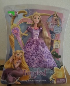 Paquete dañado Disney Princess SING & GLOW RAPUNZEL enredado V9237 - Imagen 1 de 5