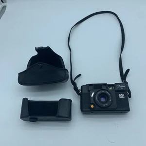 Vintage 90s Yashica Point & Shot 35 MM Untested With Original Case & Strap Auto - Picture 1 of 13