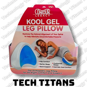 Contour Legacy COOL GEL Leg Pillow*Leg & Knee Foam Support Pillow*As Seen On TV* - Picture 1 of 3