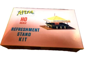 Atlas #715 Railroad Refreshment Stand Kit HO gauge - Picture 1 of 4