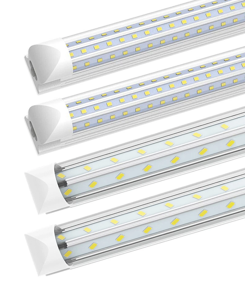 T8 2FT 4FT 8FT LED Tube Lights Garage 8 Foot LED Shop Light Fixtures 14W~120W - Image 1 of 4