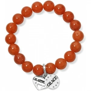 NWT Brighton STORIES OF GRACE & GRATITUDE Stretch Bracelet MSRP $54 - Picture 1 of 1