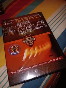 College Football National Championship ROAD TO THE BCS NEW SEALED DVD 1999-2004 - Bild 1 von 8