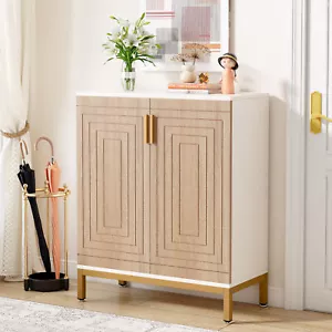 20 Pairs Entryway Shoe Storage Cabinet with Shelves, 5-Tier Modern Shoe Cabinet - Picture 1 of 10
