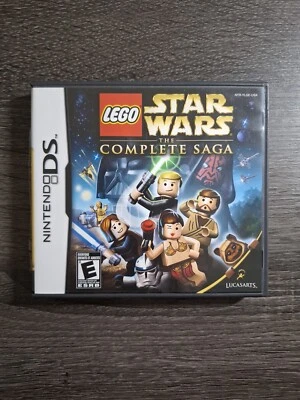 LEGO Star Wars: The Complete Saga (2007) - Nintendo DS - Complete In Box CIB - Image 1 of 4