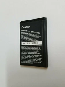 Remplacement de batterie pour téléphone portable Pantech PBR-C740 3,7V 920mAh Matrix C740 - Photo 1 sur 1