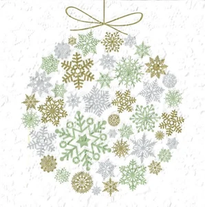 4 einzelne Papierservietten Decoupage Basteln Tisch/Weihnachtssterne 46 - Bild 1 von 2