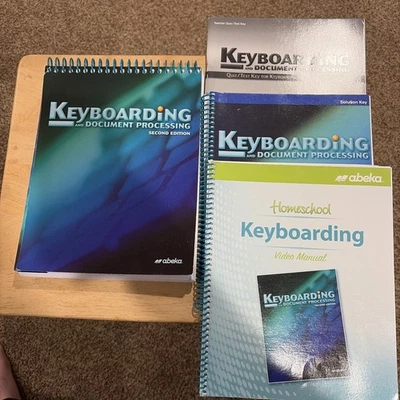 Abeka Keyboarding and Document Processing Teacher and Student Books  - Image 1 of 4