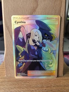 Cynthia SV82/SV94 Trainer Hidden Fates Holo Full Art Pokemon - Picture 1 of 2