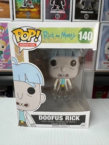 Funko Pop! Doofus Rick #140 Rick and Morty 2017 animación abovedada coleccionable - Imagen 1 de 6
