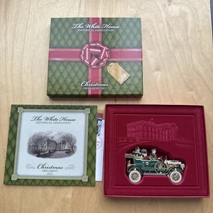 Adorno de Navidad Asociación Histórica de la Casa Blanca 2012 William Taft caja nueva - Imagen 1 de 6