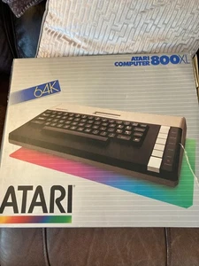 atari computor, 800xL, 64k, with tje atari1010 prgram recorder. - Afbeelding 1 van 3