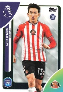 2025 Topps Premier League Base Sunderland Fc Luke O’Nien RC #347 - Picture 1 of 3