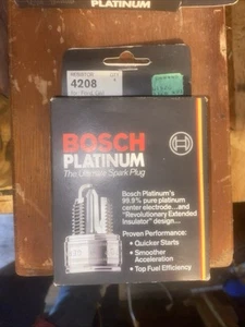 Spark Plug Bosch 4208 Platinum 4 Pack - Picture 1 of 1