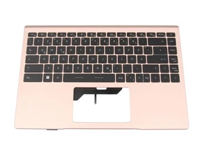 MSI Modern 14 B11RBSW (MS-14D2) original Tastatur inkl. Topcase DE (deutsch) sch - Afbeelding 1 van 4