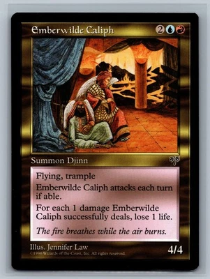 Magic The Gathering Mirage Emberwilde Caliph MTG TCG CCG - Image 1 of 2