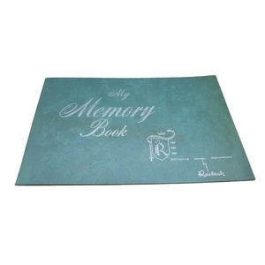 My Memory Book 1955 Rasbach School Photographers Vintage Antique Unused - Picture 1 of 9