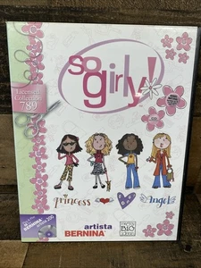 Studio Bernina So Girly #789 Embroidery Design CD Software - Picture 1 of 9