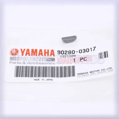 GENUINO OEM YAMAHA BLASTER RAPTOR WOODRUFF LLAVE CIGÜEÑAL PISTÓN 9028003017 NUEVO Foto 1 de 4