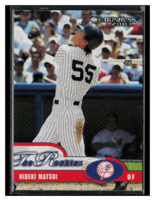 2003 Donruss Rookies & Traded #5 Hideki Matsui - Image 1 of 2
