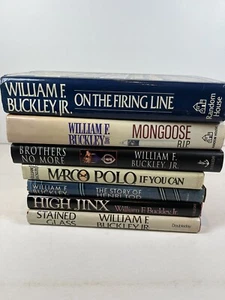William F Buckley Jr Book Lot Of 7 1 Signed 4 1st Editions  - Picture 1 of 19