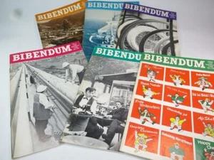 RARO De colección Automobilia MICHELIN BIBENDUM Juego Completo 1969 - Imagen 1 de 9