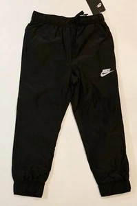 NWT Nike Woven Black Jogger Pant Size Boy's 6 - Picture 1 of 2