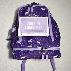 Bentgo Kids' 2-in-1 16.5” Backpack & Insulated Lunch Bag - Rocket School Lunch