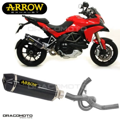Impianto completo DUCATI MULTISTRADA 1200 2012 2013 ARROW Carbonio CC RACE-TECH Foto 1 de 4