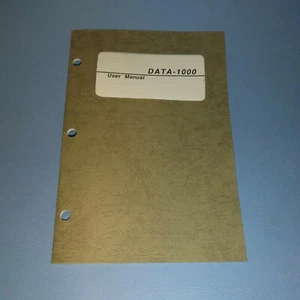 VINTAGE KOMPUTER DATA1000 80386 PŁYTA GŁÓWNA INSTRUKCJA OBSŁUGI PODRĘCZNIK - Zdjęcie 1 z 9