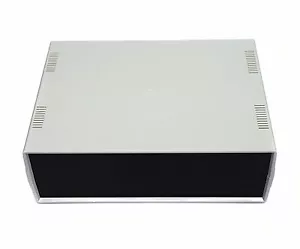 1pc ABS Plastic Box Cabinet Case 203-115B 253x190x82mm LxWxH Gray Pro's Kit - Picture 1 of 9