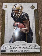 2016 PANINI MICHAEL THOMAS PATCH ROOKIE & 2021 Certified Gold 20/25 New Orleans