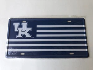 Targa Università del Kentucky GO WILDCATS --- VAI GRANDE BLU!!! Piatti nuovi - Foto 1 di 5